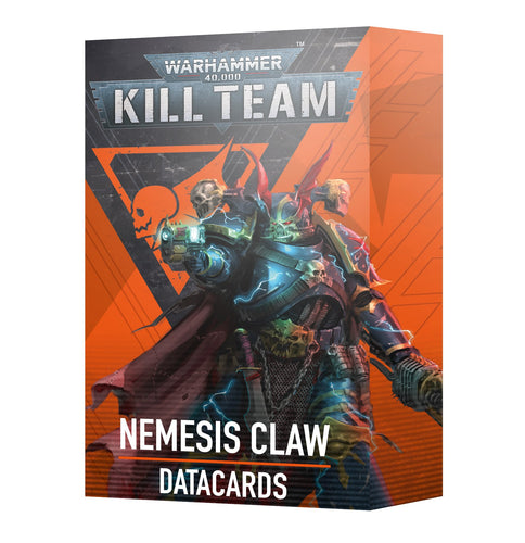KILL TEAM DATACARDS: NEMESIS CLAW (ENG)<br>(Shipped in 14-28 days)