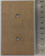 MDF Base - Rectangle 60x100mm