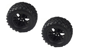 River Hobby Tyre & Wheel for Mega Truck (2)<br>(Shipped in 10-14 days)