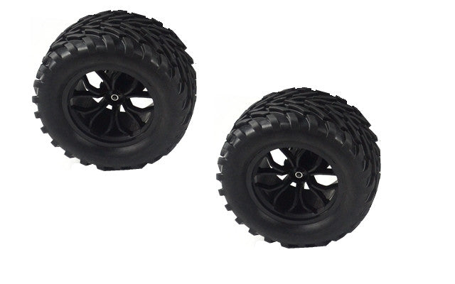 River Hobby Tyre & Wheel for Mega Truck (2)<br>(Shipped in 10-14 days)
