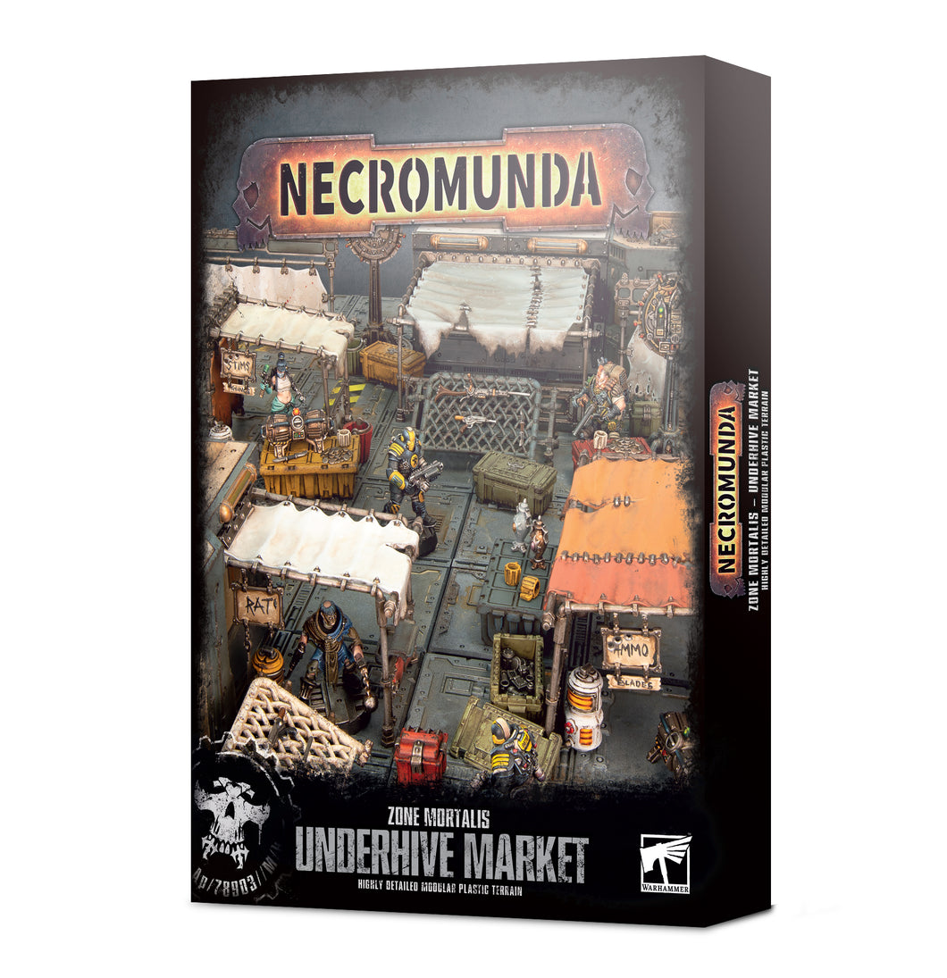 ZONE MORTALIS: UNDERHIVE MARKET<br>(Shipped in 14-28 days)
