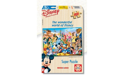 Educa The Wonderful World Of Disney Puzzle (1x100pc)<br>(Shipped in 10-14 days)