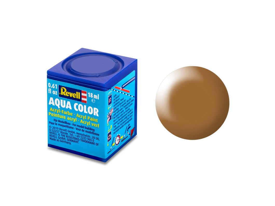 Revell Silk Wood Brown(RAL 8001) Acrylic (18ml)<br>(Shipped in 10-14 days)
