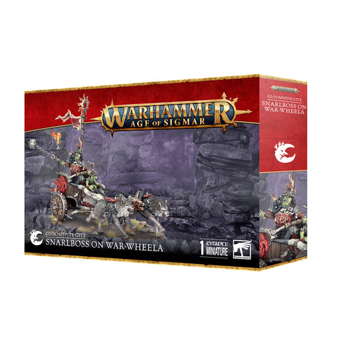 GLOOMSPITE GITZ: SNARLBOSS ON WAR-WHEELA<br>(Shipped in 14-28 days)