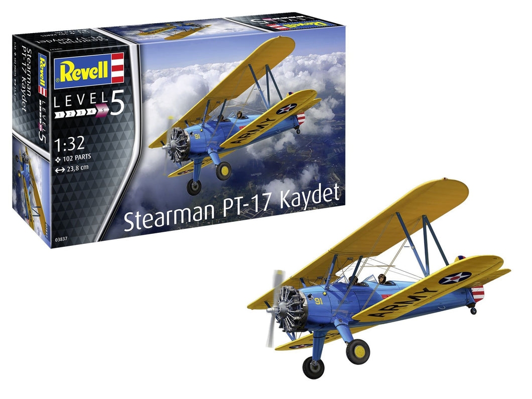 Revell 1/32 Stearman PT-17 Kaydet<br>(Shipped in 10-14 days)