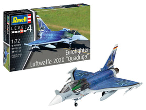 Revell 1/72 Eurofighter "Luftwaffe 2020 Quadriga"<br>(Shipped in 10-14 days)