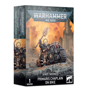 SPACE MARINES: PRIMARIS CHAPLAIN ON BIKE<br>(Shipped in 14-28 days)