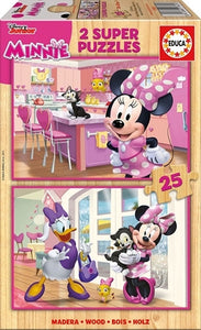 Educa Minnie & The Happy Helpers (2x25pc)<br>(Shipped in 10-14 days)
