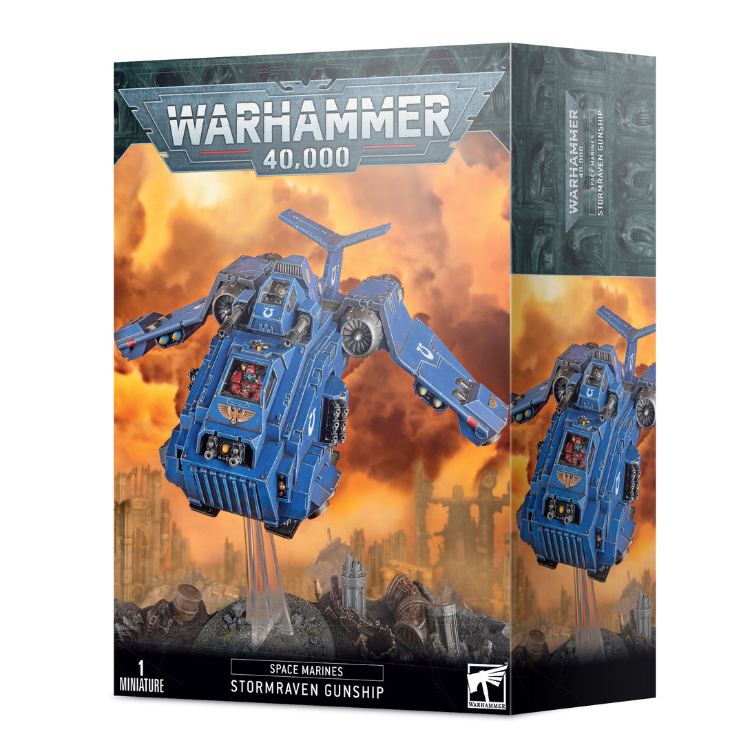 SPACE MARINES STORMRAVEN GUNSHIP<br>(Shipped in 14-28 days)