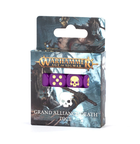 AGE OF SIGMAR: GRAND ALLIANCE DEATH DICE<br>(Shipped in 14-28 days)
