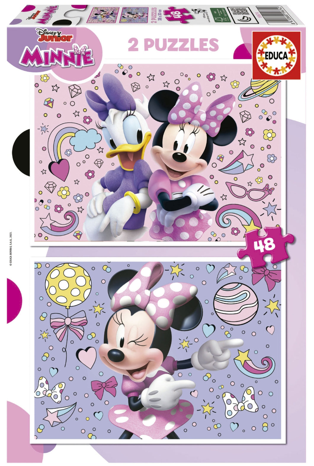 Educa Minnie (2x48pc)<br>(Shipped in 10-14 days)
