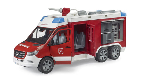 Bruder Toys MB Sprinter Fire engine with Light + Sound Module<br>(Shipped in 10-14 days)