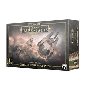 LEGIONS IMPERIALIS:DREADNOUGHT DROP PODS<br>(Shipped in 14-28 days)