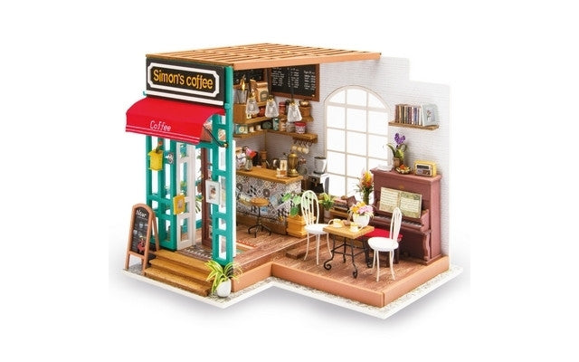 Robotime DIY House - Simon's Coffee<br>(Shipped in 10-14 days)