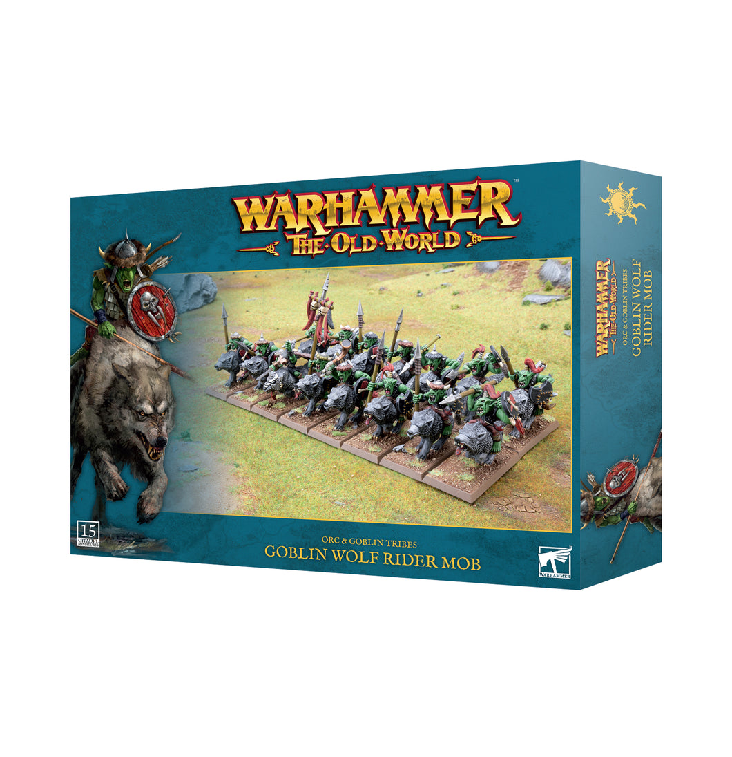 O&G TRIBES: GOBLIN WOLF RIDER MOB<br>(Shipped in 14-28 days)