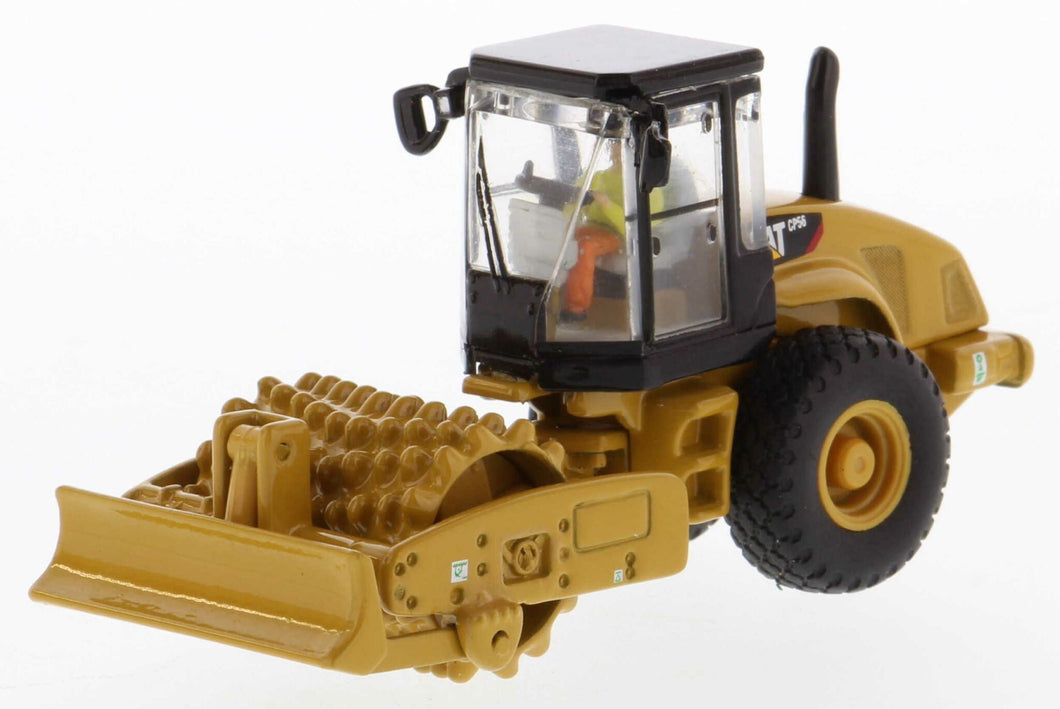 CAT Diecast Masters 1/87 CAT CP56 Padfoot Drum Vibratory Compactor<br>(Shipped in 10-14 days)