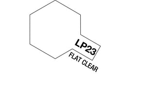 Tamiya LP-23 Flat Clear<br>(Shipped in 10-14 days)