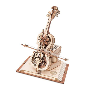 Robotime Mechanical Music Box - Magic cello<br>(Shipped in 10-14 days)