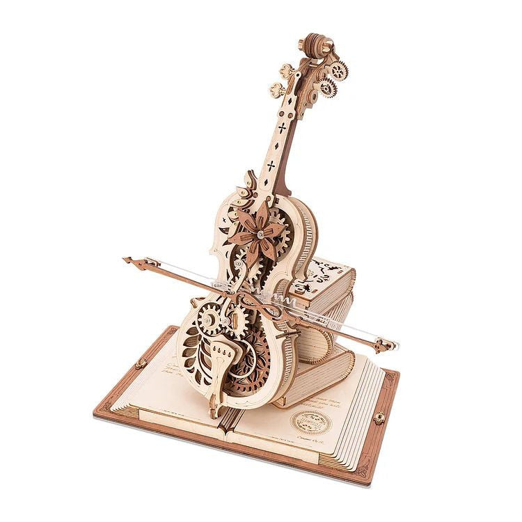 Robotime Mechanical Music Box - Magic cello<br>(Shipped in 10-14 days)