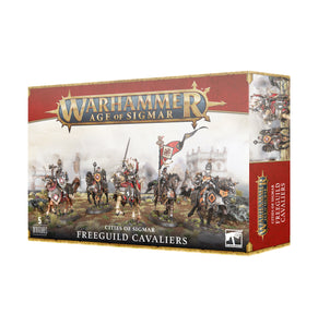 CITIES OF SIGMAR: FREEGUILD CAVALIERS<br>(Shipped in 14-28 days)