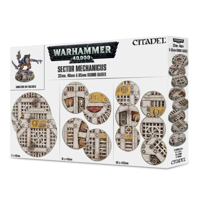 SECTOR MECHANICUS: INDUSTRIAL BASES<br>(Shipped in 14-28 days)
