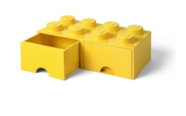 LEGO Room LEGO Brick Drawer 8 - Yellow<br>(Shipped in 10-14 days)