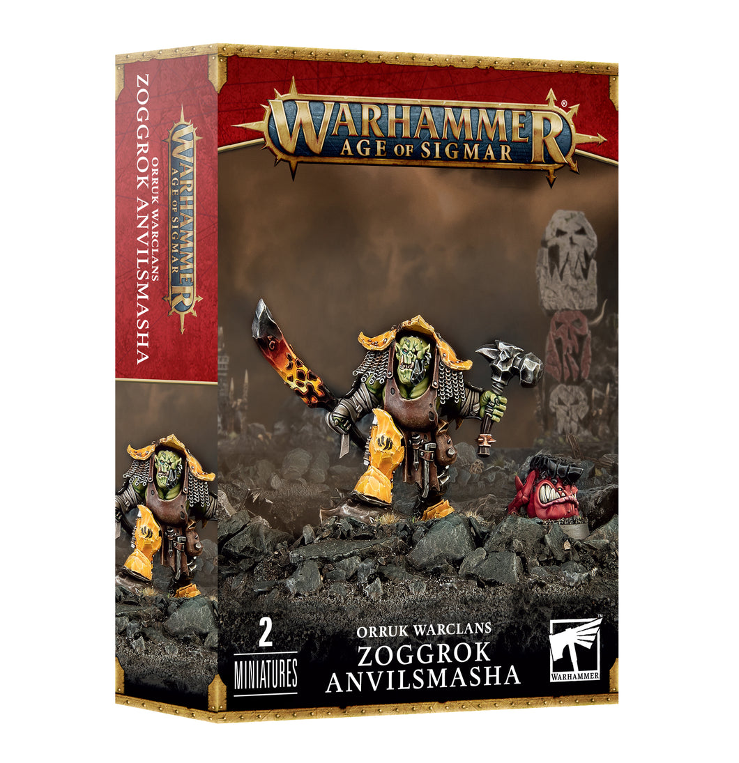 ORRUK WARCLANS: ZOGGROK ANVILSMASHA<br>(Shipped in 14-28 days)