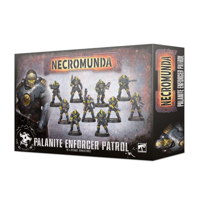 NECROMUNDA: PALANITE ENFORCER PATROL<br>(Shipped in 14-28 days)