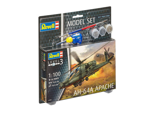 Revell 1/100 Model Set AH-64A Apache<br>(Shipped in 10-14 days)