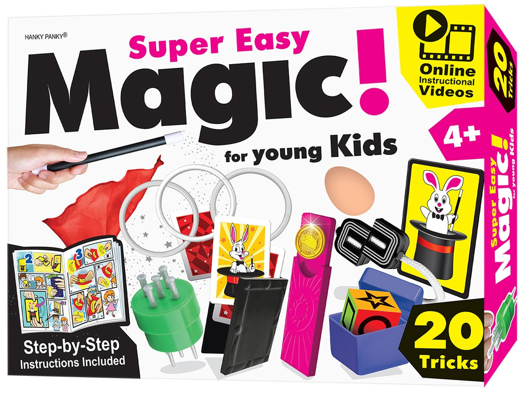 Hanky Panky Super Easy Magic - 20 Tricks<br>(Shipped in 10-14 days)