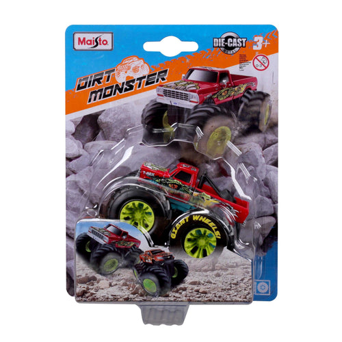Maisto Dirt Monster (6 Assorted)<br>(Shipped in 10-14 days)
