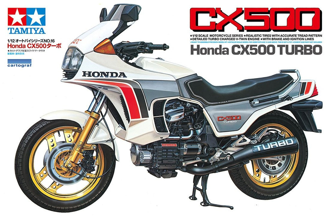 Tamiya 1/12 Honda CX500 Turbo<br>(Shipped in 10-14 days)