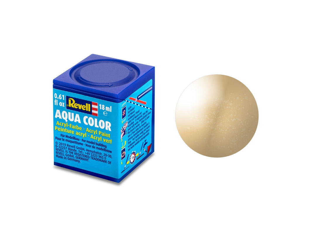 Revell Metallic Gold Acrylic (18ml)<br>(Shipped in 10-14 days)