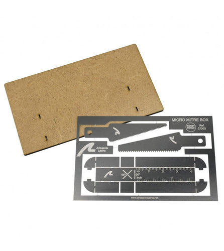 Artesania Latina Micro Mitre Box w/Precision Saws<br>(Shipped in 10-14 days)