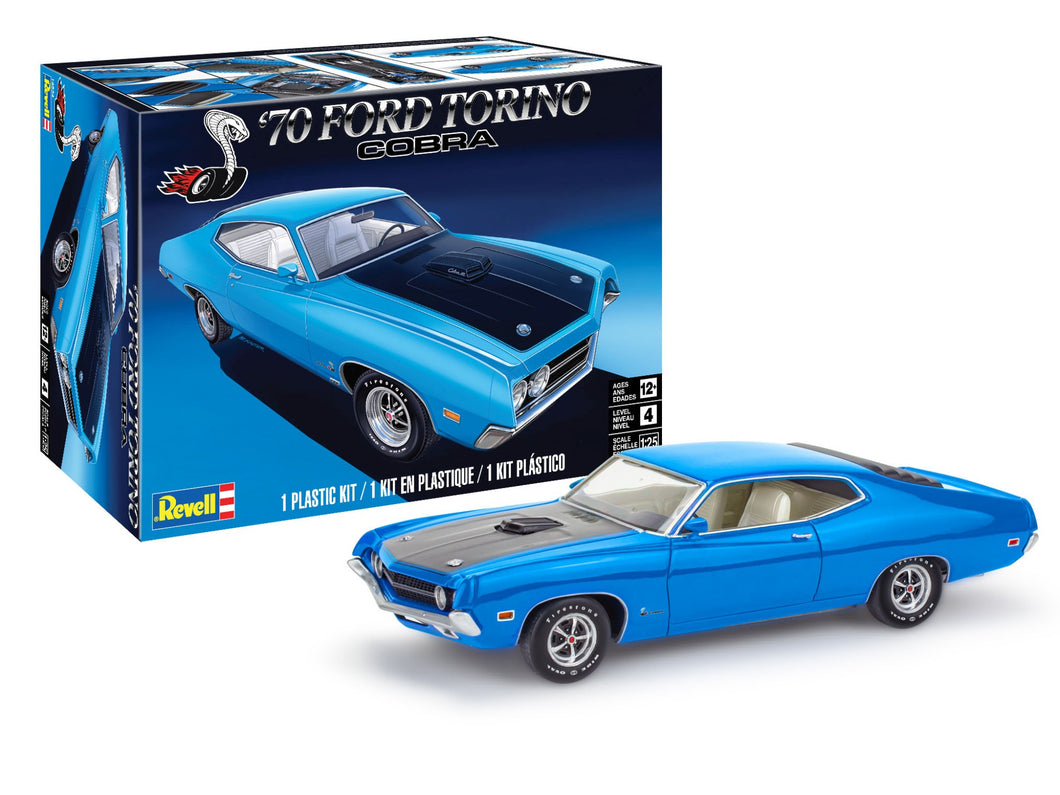 Revell 1/25 1970 Ford Torino Cobra<br>(Shipped in 10-14 days)
