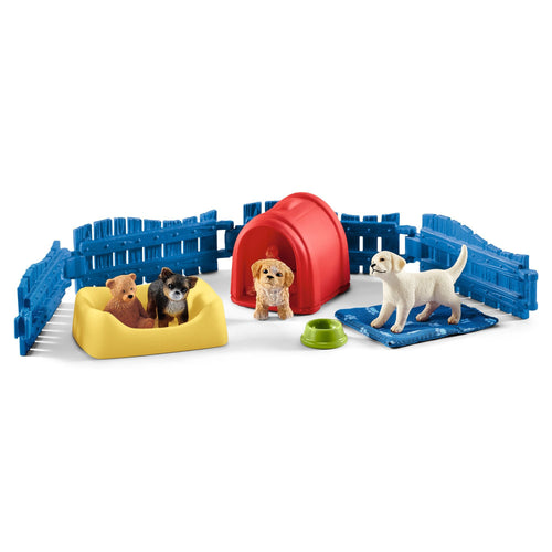 Schleich Farm World - Puppy pen<br>(Shipped in 10-14 days)