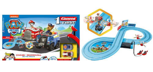 Carrera First Paw Patrol - On the Track Set 2.4m<br>(Shipped in 10-14 days)