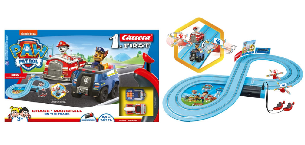 Carrera First Paw Patrol - On the Track Set 2.4m<br>(Shipped in 10-14 days)