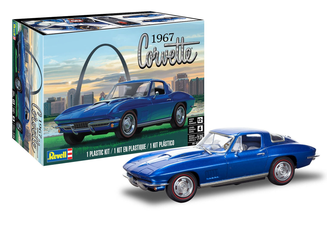 Revell 1/25 1967 Corvette® Coupe<br>(Shipped in 10-14 days)