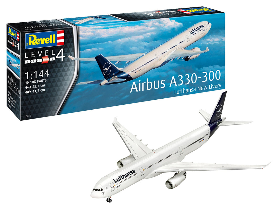 Revell 1/144 Airbus A330-300 - Lufthansa 