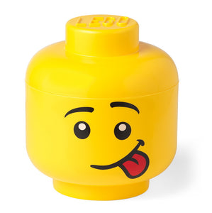 LEGO Room LEGO Storage Head (Large) - Silly<br>(Shipped in 10-14 days)