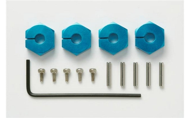 Tamiya Clamp Type Alu. Wheel Hub 5mm<br>(Shipped in 10-14 days)