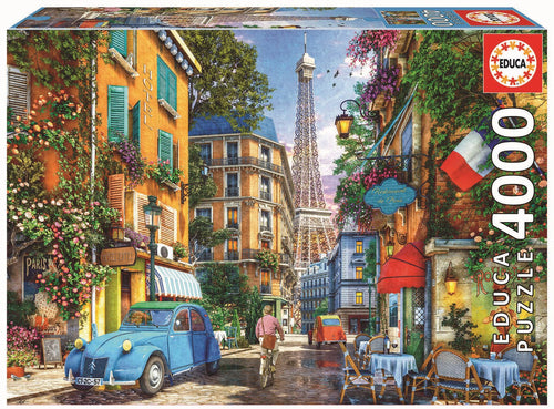 Educa The Old Streets of Paris (1x4000pc)<br>(Shipped in 10-14 days)