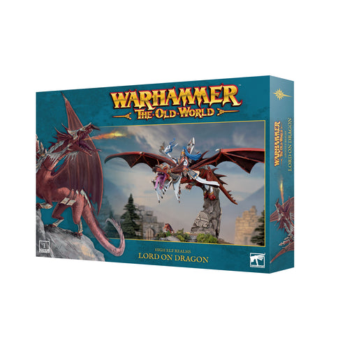 HIGH ELF REALMS: LORD ON DRAGON<br>(Shipped in 14-28 days)