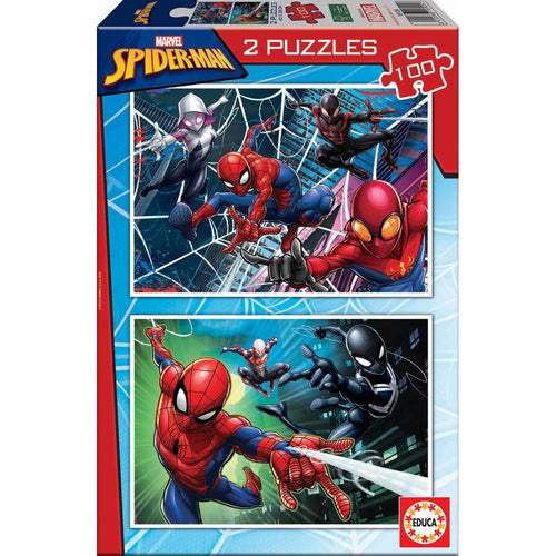 Educa Spider-Man (2x100pc)<br>(Shipped in 10-14 days)