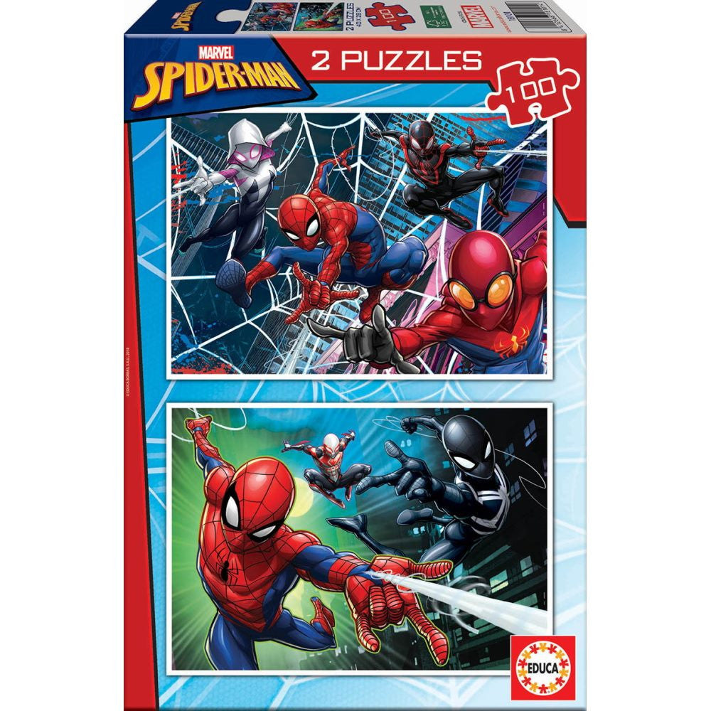 Educa Spider-Man (2x100pc)<br>(Shipped in 10-14 days)