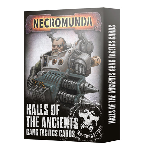 NECROMUNDA: HALLS/ANCIENTS TACTICS CARDS<br>(Shipped in 14-28 days)