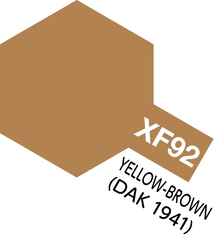Tamiya XF-92 Yellow-Brown Mini Acrylic 10ml<br>(Shipped in 10-14 days)