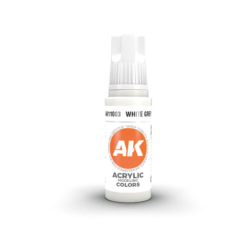 AK 3GEN Acrylics - White Grey 17ml