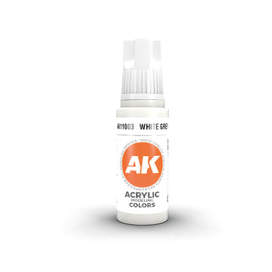 AK 3GEN Acrylics - White Grey 17ml